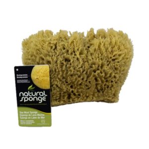 The Natural Brand - Wool Sea Sponge 5-6 Inch SW #1-1011C | Front with Label