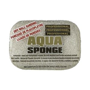 Aqua Sponge - AF2L-SS | Fine Pore Sanding Polyester Sponge - Front w/pkg