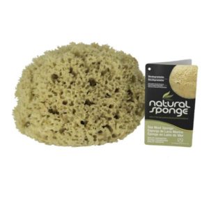 The Natural Brand - Wool Sea Sponge 8-9 Inch SW #1-8090C | Front with Label