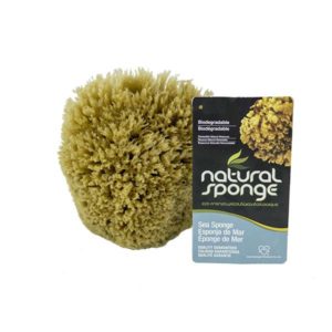 The Natural Brand - Yellow Sea Sponge 5-6 Inch Y-5060 | Front with Label
